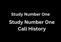 Study Number One Call Details